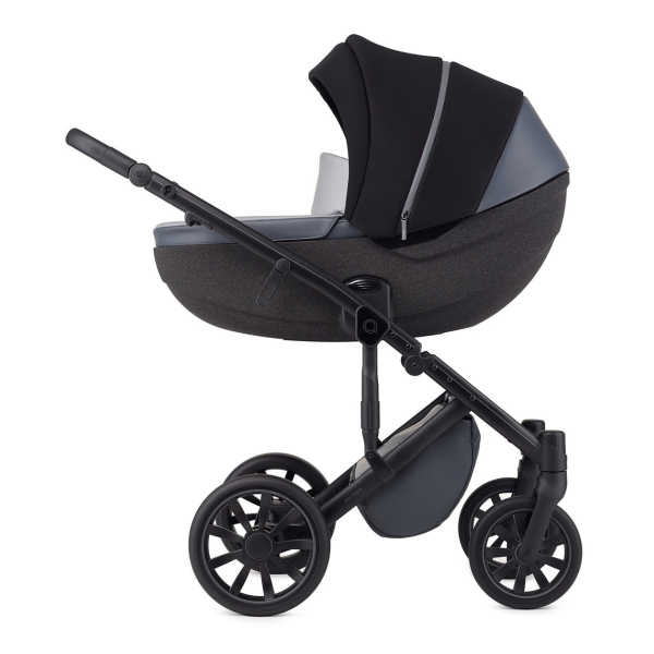 Коляска 2 в 1 Anex m/type PRO Tech Grey (EP-01) черный-серый 