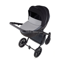 Коляска 3 в 1 Anex m/type PRO Tech Grey (EP-01) черный-серый 