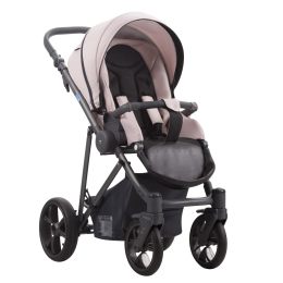 Коляска 2 в 1 Aroteam Belino, 01 (розовый)