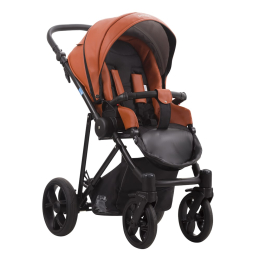 Коляска 2 в 1 Aroteam Belino Prima, 04 (морковный) 