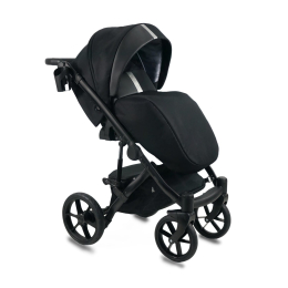Коляска 2 в 1 Bexa AIR, 07, Черный/Серебро