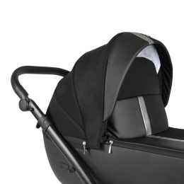 Коляска 2 в 1 Bexa AIR, 07, Черный/Серебро
