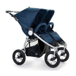 Коляска для двойни Bumbleride Indie Twin Maritime Blue