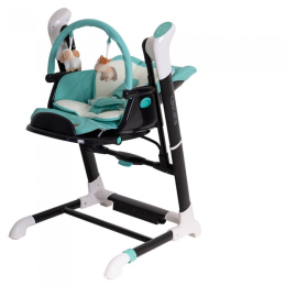 Стульчик для кормления Carrello Cascata, Azure Green (Зеленый)