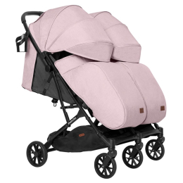 Коляска для двойни Carrello Presto Duo, Cherry Pink (Розовый)