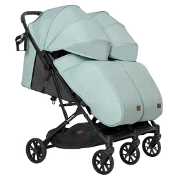 Коляска для двойни Carrello Presto Duo, Tea Green (Зеленый)