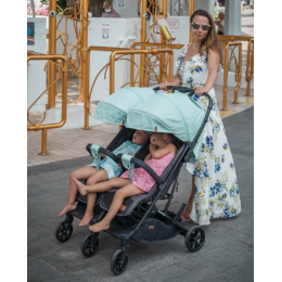 Коляска для двойни Carrello Presto Duo, Tea Green (Зеленый)