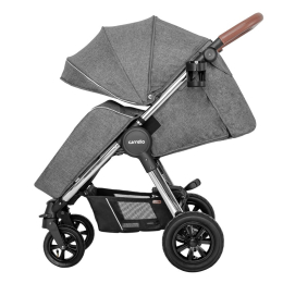 Прогулочная коляска Carrello Supra, Carbon Grey (Серый)