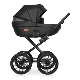 Коляска 2 в 1 Riko Basic Aicon Ecco Prestige, 01 черный