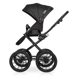 Коляска 2 в 1 Riko Basic Aicon Ecco Prestige, 01 черный