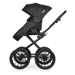 Коляска 2 в 1 Riko Basic Aicon Ecco Prestige, 01 черный