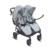 Прогулочная коляска для двойни Valco Baby Snap Duo Trend Grey Marle (Серый)