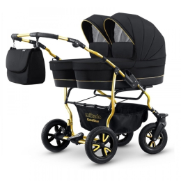 Коляска для двойни 2 в 1 Mikado Tween Delux 01 цвет  