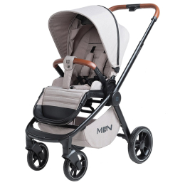 Коляска 2 в 1 Moon ReSea Kombi, 857, Beige Melange (бежевый)