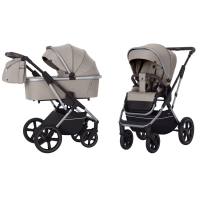 Коляска 2 в 1 Carrello Aurora 2023, CRL-6505, Almond Beige (Бежевый)