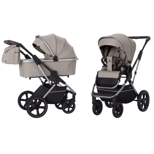 Коляска 2 в 1 Carrello Aurora 2023, CRL-6505, Almond Beige (Бежевый)