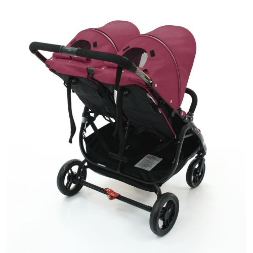 Прогулочная коляска для двойни Valco Baby Snap Duo Wine (Винный)