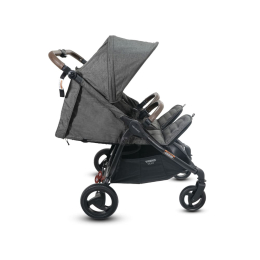 Прогулочная коляска для двойни Valco Baby Snap Duo Trend Charcoal (Графитовый)