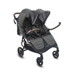 Прогулочная коляска для двойни Valco Baby Snap Duo Trend Charcoal (Графитовый)