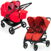 Коляска для двойни 2 в 1 Valco Baby Snap Duo Fire Red (Красный)