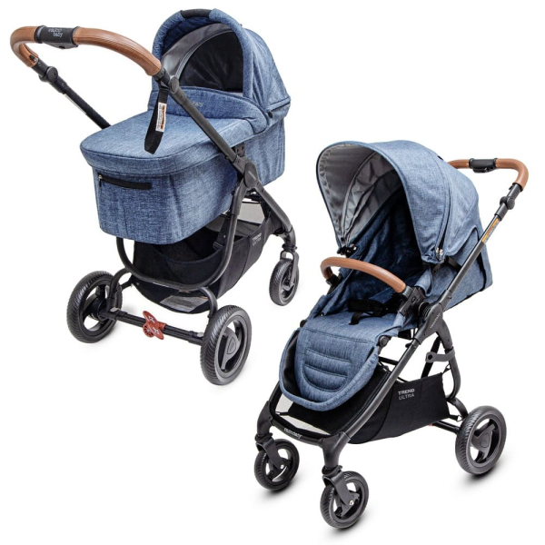 Коляска 2 в 1 Valco Baby Snap 4 Ultra Trend Denim (Синий)