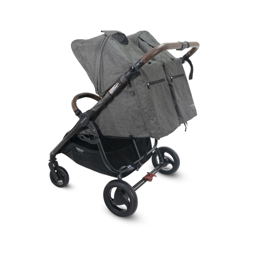 Коляска для двойни 2 в 1 Valco Baby Snap Duo Trend Charcoal (Графит)