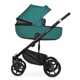 Коляска 3 в 1 Riko Basic Ozon Ecco, 22 изумрудный