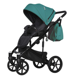 Коляска 2 в 1 Riko Basic Ozon Ecco, 22 изумрудный