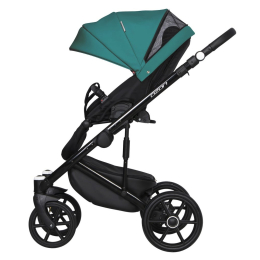 Коляска 2 в 1 Riko Basic Ozon Ecco, 22 изумрудный