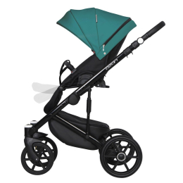 Коляска 2 в 1 Riko Basic Ozon Ecco, 22 изумрудный