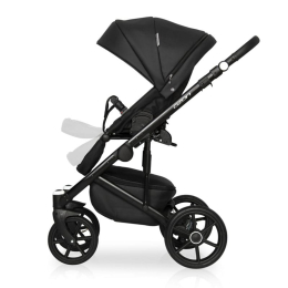 Коляска 2 в 1 Riko Basic Ozon, 06 черный