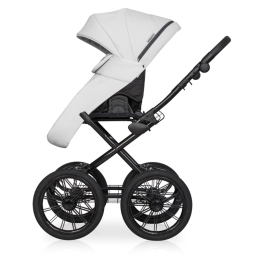 Коляска 2 в 1 Riko Basic Aicon Ecco Prestige, 02 белый