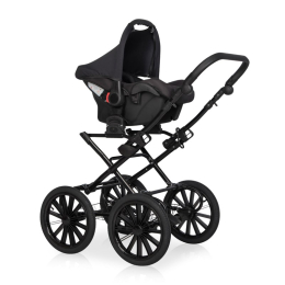 Коляска 3 в 1 Riko Basic Aicon Ecco Prestige, 05 серый