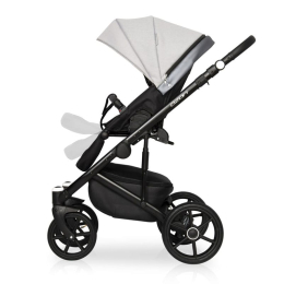 Коляска 3 в 1 Riko Basic Ozon Shine, 03 серый