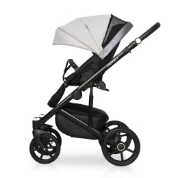 Коляска 2 в 1 Riko Basic Ozon Shine, 03 серый