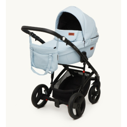 Коляска 3 в 1 Riko Basic Aicon Pastel, 03 голубой