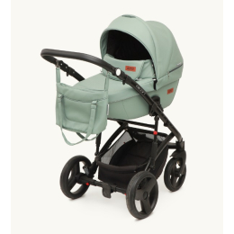 Коляска 2 в 1 Riko Basic Aicon Pastel, 05 оливковый