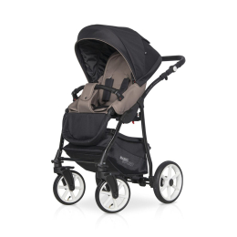 Коляска 2 в 1 Riko Basic Bella Sport, 02 Dakar (коричневый)