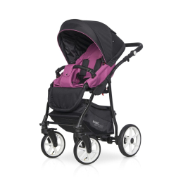 Коляска 2 в 1 Riko Basic Bella Sport, 03 Magenta (малиновый)