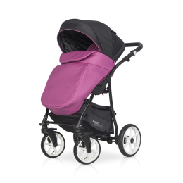 Коляска 2 в 1 Riko Basic Bella Sport, 03 Magenta (малиновый)