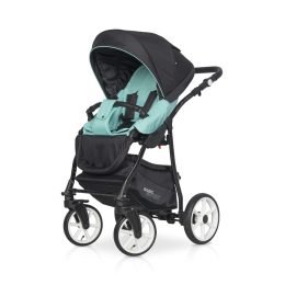 Коляска 2 в 1 Riko Basic Bella Sport, 04 Ceramic green (мятный)