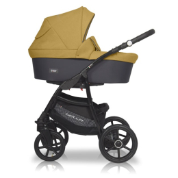 Коляска 2 в 1 Riko Basic Bella 05 бежевый-серый