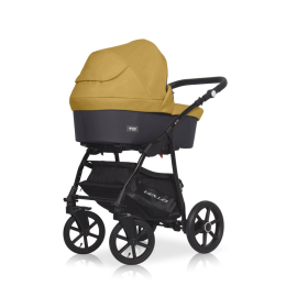 Коляска 3 в 1 Riko Basic Bella 05 бежевый-серый