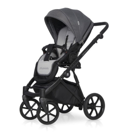 Коляска 2 в 1 Riko Nano Pro 02 Onyx (темно-серый)