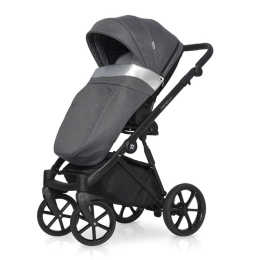 Коляска 3 в 1 Riko Nano Pro 02 Onyx (темно-серый)