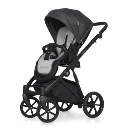 Коляска 3 в 1 Riko Nano Pro 06 Carbon (графит)
