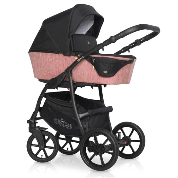 Коляска 3 в 1 Expander Elite 02 Rose светло-красный