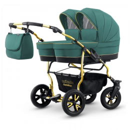 Коляска для двойни 3 в 1 Mikado Tween Delux 09 цвет