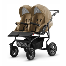 Коляска для двойни 3 в 1 Mikado Tween Delux 12 цвет