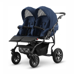 Коляска для двойни 3 в 1 Mikado Tween Delux 13 цвет